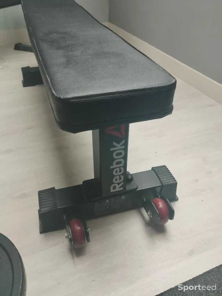 Banc musculation Reebok  d'occasion Ajouté le : 08/07/2024